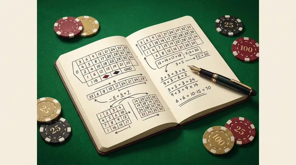 Labouchere cancellation sequence used in roulette